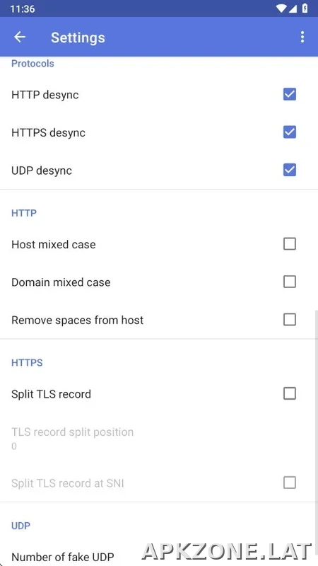 ByeByeDPI скриншот 5